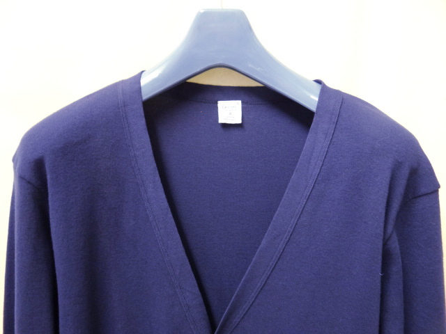 GICIPIjichipi new goods unused Italy made NAVY 4 size CARDIGAN