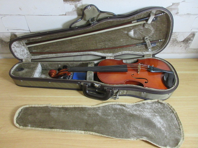 1B2-1＜J.H.MULLER ミューラー No.11＞ ヴァイオリン 弓、ハードケース