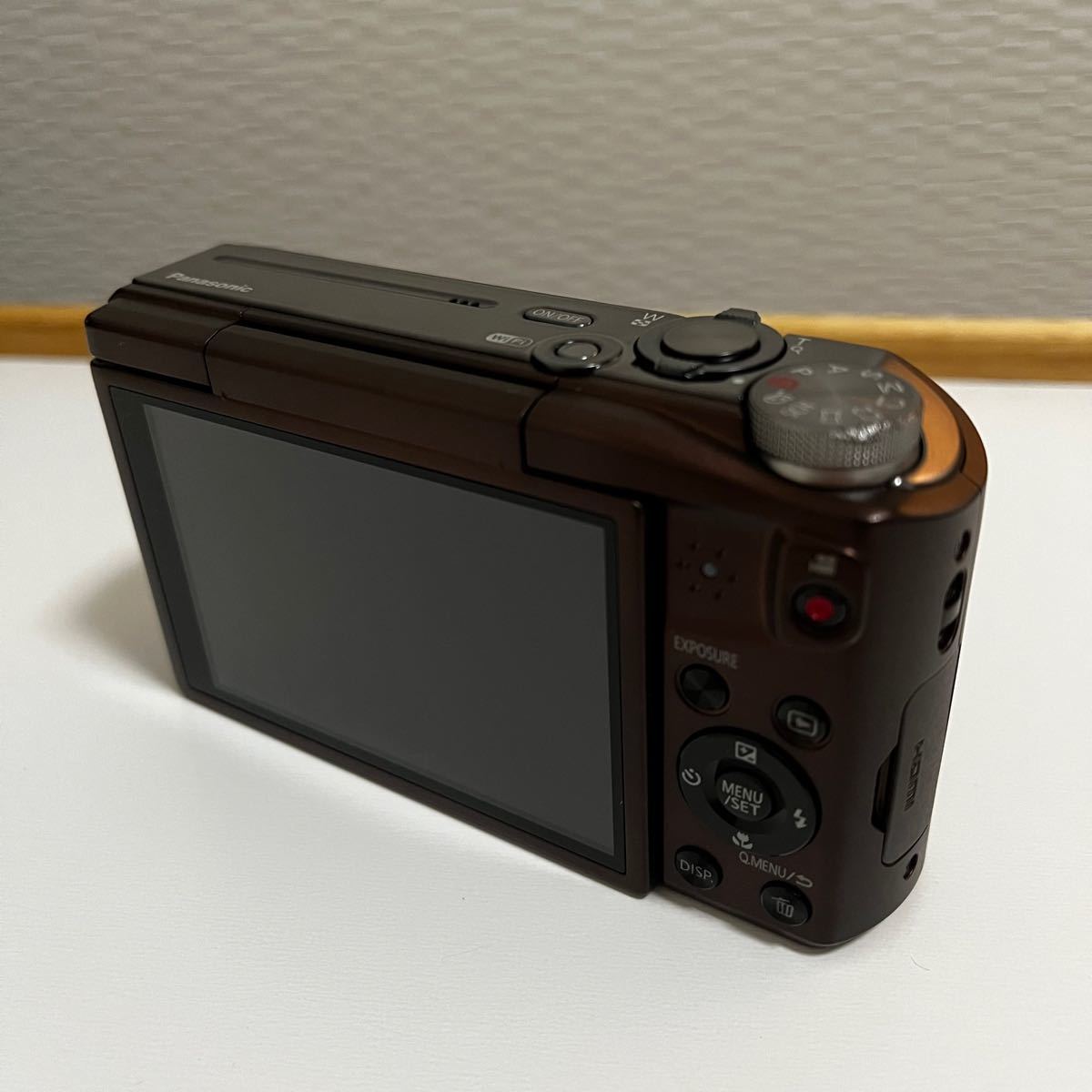 Panasonic LUMIX DMC-TZ57-T 自撮りカメラ 180度回転液晶 Panasonic LUMIX DMC-TZ57-T 自撮りカメラ 180度回転液晶