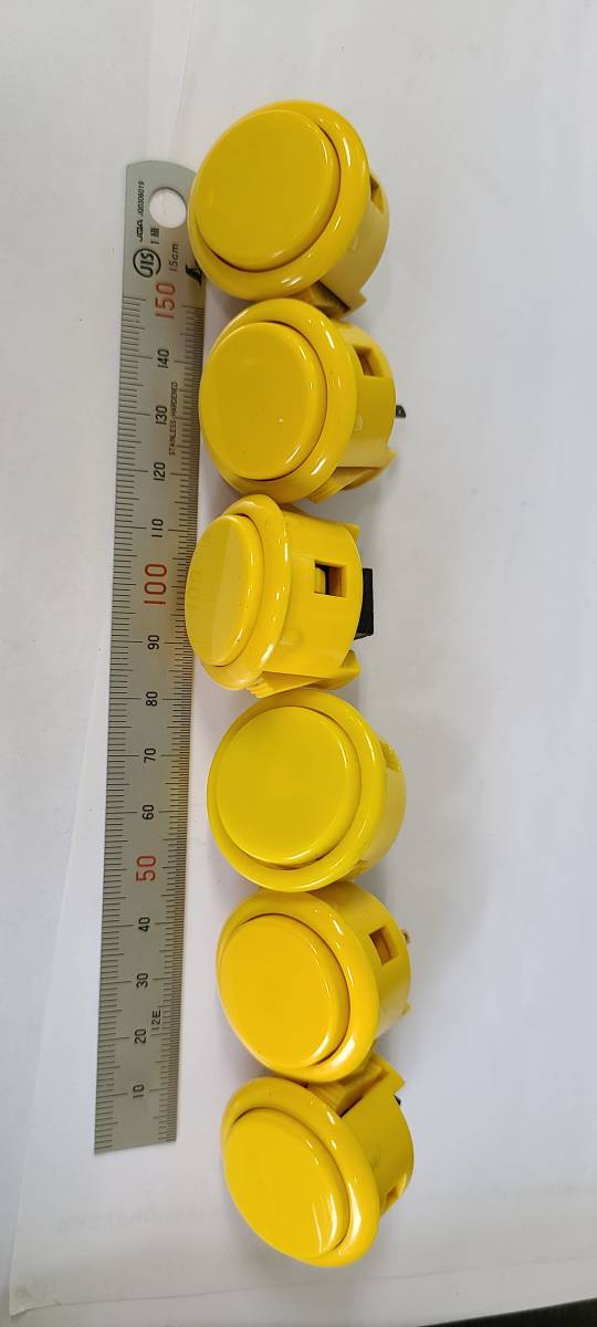 * pushed . button yellow color .ge- used 6 piece 
