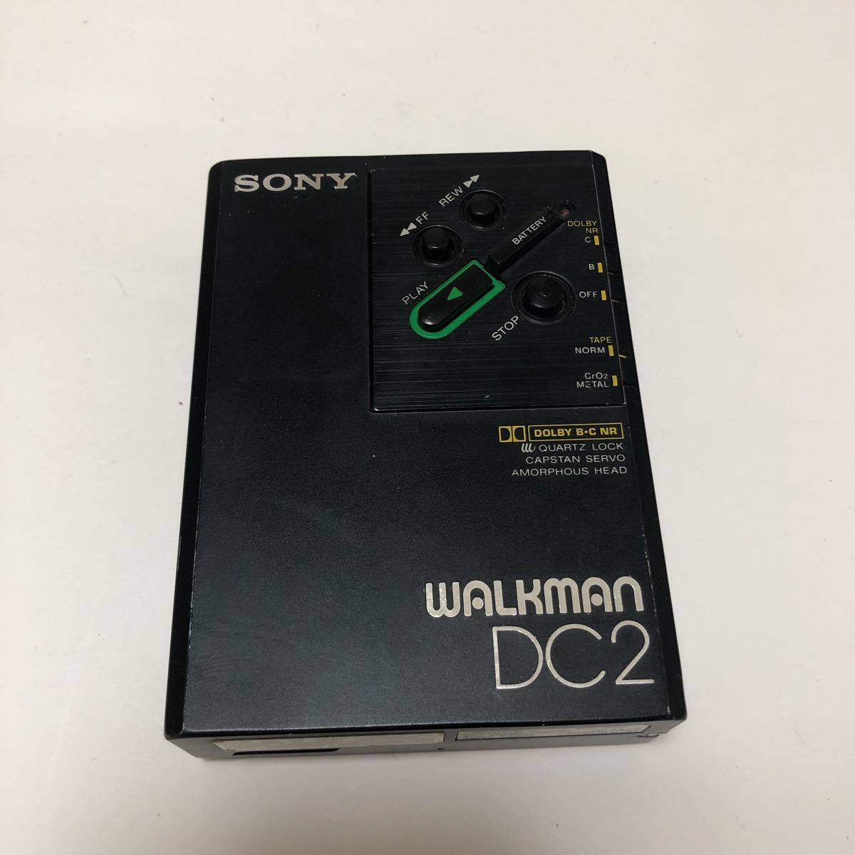 【ジャンク】SONY ソニー カセットプレーヤー Walkman WM-DC2 _画像1