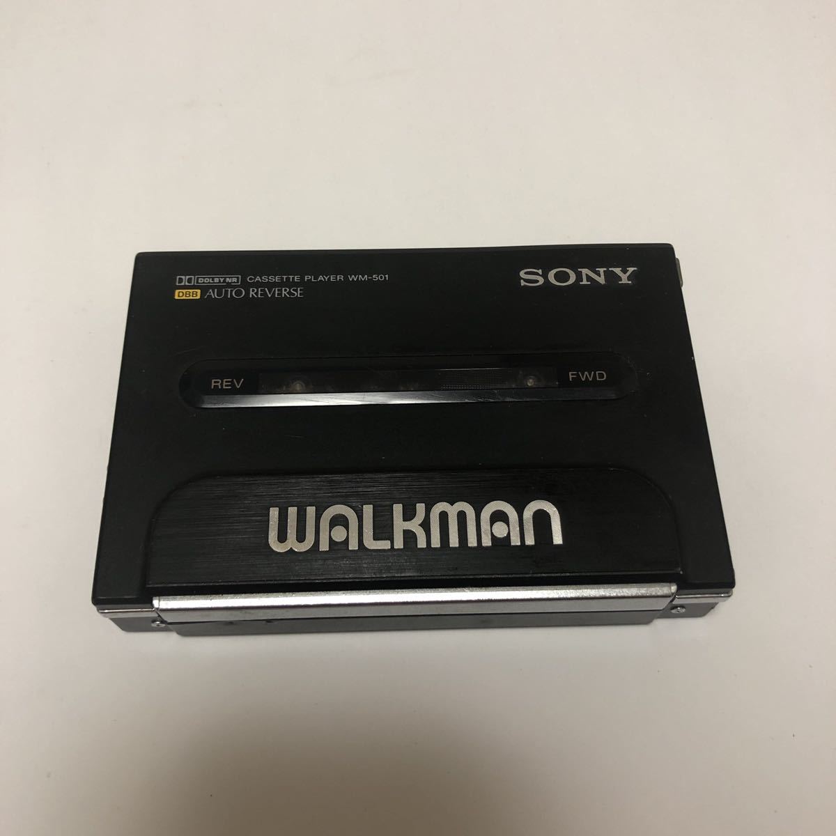 【ジャンク】SONY WALKMAN WM-501 カセットプレーヤー・ウォークマン _画像1