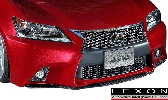 【M's】LEXUS 10GS 前期 (2012y-2015y) レクソン フロントリップスポイラー F-SPORT 専用 ／ FRP ※要適合確認 レクサス LEXON GS_画像1