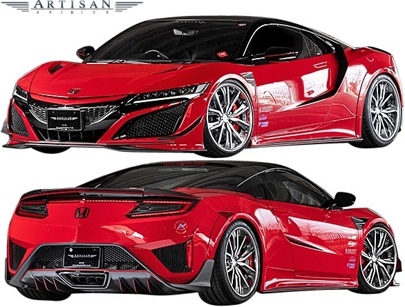 【M’s】HONDA NSX NC1 (2017.2-) ARTISAN SPIRITS サイドアンダースポイラー LR ／／ FRP アーティシャンスピリッツ エアロ パーツ 外装_画像7