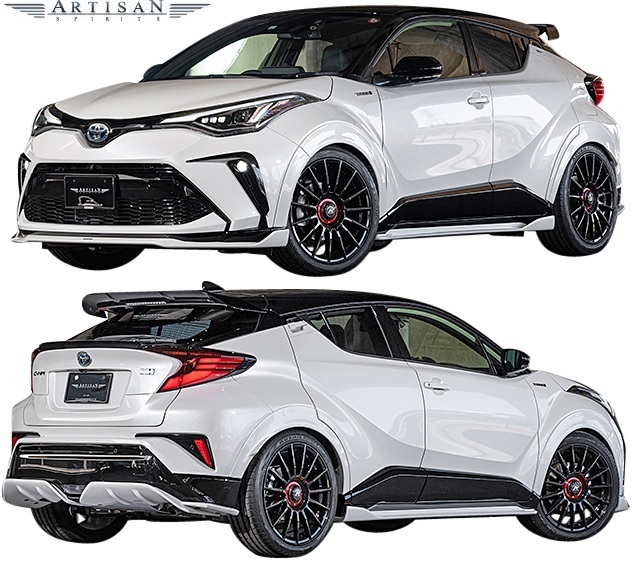 【M’s】TOYOTA 後期 C-HR G (2019.7-) ARTISAN SPIRITS サイドアンダースポイラー／／エアロ アーティシャンスピリッツ サイドスポイラー_画像5