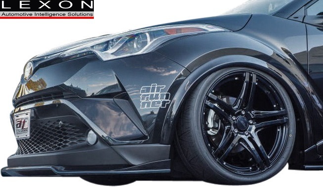 【M's】TOYOTA C-HR X10 (2016/12-) LEXON エアロ 3Pキット (F+S+R)//レクソン トヨタ CHR CH-R エアロ エアロセット フルエアロ 社外品_画像3