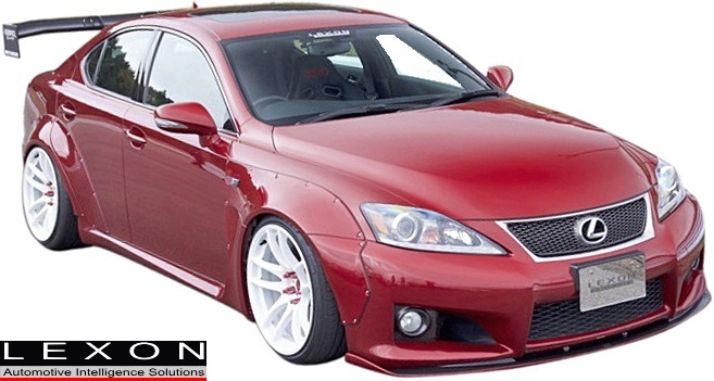 M's】LEXUS IS-F (2007/12-) レクソン feat.Rocket Bunny #1 オーバー