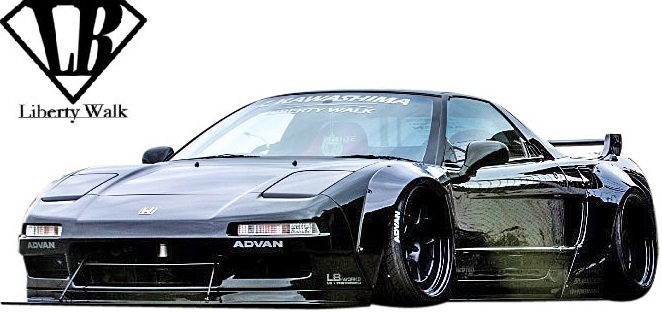 【M's】ホンダ NSX NA1 (1990y-1997y) LB-WORKS フロントディフューザー／／FRP製 Liberty Walk エアロ リバティーウォーク LBワークス_画像9