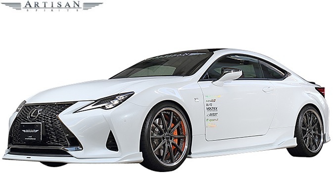 【M's】レクサス 10系 RC300 F-SPORT 後期(2018.10-) ARTISAN SPIRITS エアロ 6Pキット／／FRP ASC10 アーティシャンスピリッツ フルエアロ_画像4