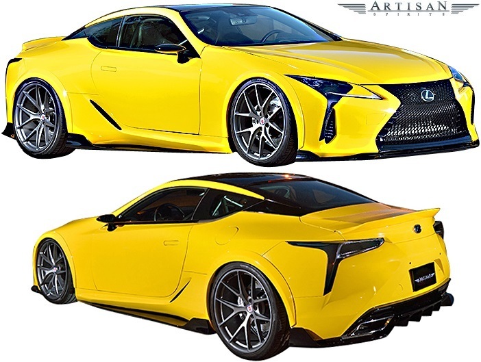 【M's】LEXUS LC500 (2017.3-) ARTISAN SPIRITS フルエアロ 3点 (F+S+R)／／CARBON レクサス LC エアロセット アーティシャンスピリッツ_画像3