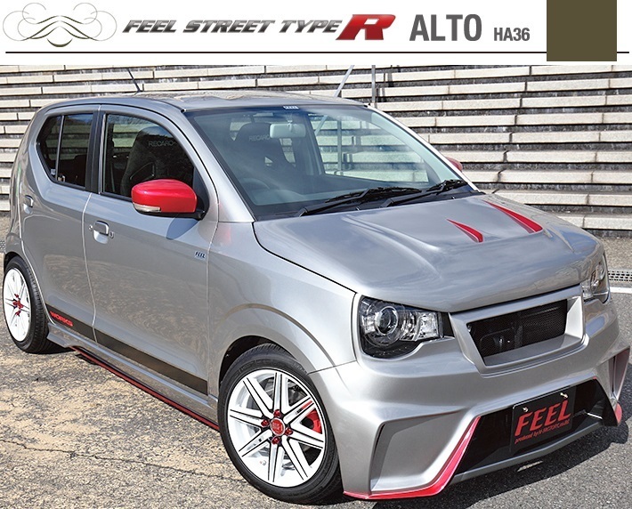 使い勝手の良い】 スズキ アルト HA36 2014y- FEEL STREET TYPE R