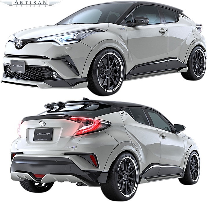 【M's】TOYOTA トヨタ C-HR G ZYX10 (2016.12-) ARTISAN SPIRITS リヤ ゲートスポイラー／／FRP アーティシャンスピリッツ エアロ CHR CH-R_画像4