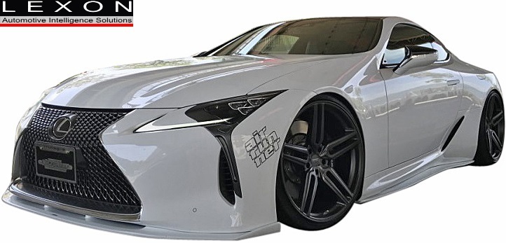 【M's】LEXUS LC500 LC500h (2017/03-) レクソン フロントリップスポイラー ／ FRP ※要適合確認 レクサス LEXON LC URZ100 GWZ100_画像2