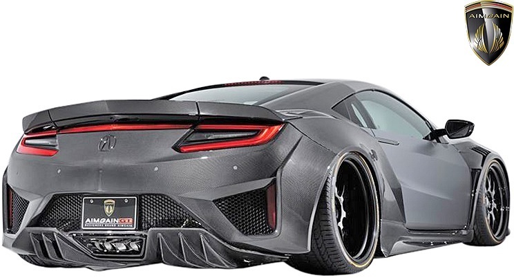 【M’s】ホンダ NSX NC1 (2016y-) AIMGAIN GT リアデッキスポイラー／／Dry Carbon エイムゲイン エアロ リアスポイラー リヤスポイラー_画像6