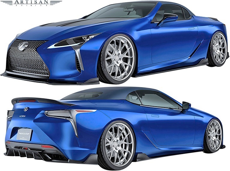 【M’s】LEXUS LC500 カブリオレ URZ100 (2020.7-) ARTISAN SPIRITS エアロキット 3点 ／ CARBON アーティシャンスピリッツ フルエアロ_画像1