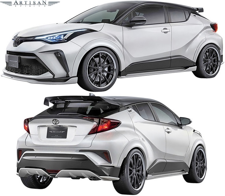 【M’s】TOYOTA 後期 C-HR G (2019.7-) ARTISAN SPIRITS サイドアンダースポイラー／／エアロ アーティシャンスピリッツ サイドスポイラー_画像4