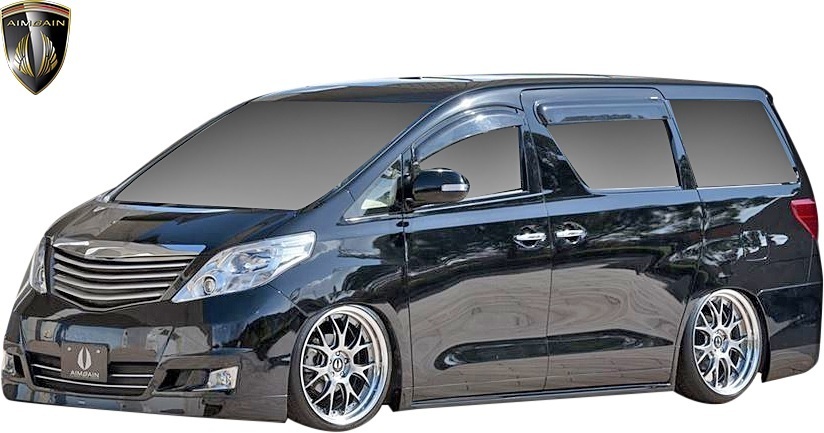 【M's】トヨタ 20アルファード 前期 240S 350S 350G (2008.5-2011.11) AIMGAIN 純VIP エアロキット 3点 ／ FRP エアロ セット エイムゲイン_画像3