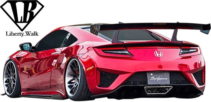即発送可能】 ACURA HONDA NSX NC1 2017y- LB PERFORMANCE リヤ