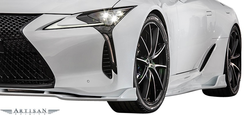 【M's】レクサス LC500 (2017.3-) ARTISAN SPIRITS サイドアンダースポイラー／カーボン CARBON LEXUS LC エアロ アーティシャンスピリッツ_画像1