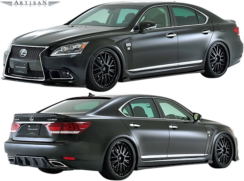 【M’s】レクサス 40系 LS F-SPORT 後期 (2012.10-) ARTISAN SPIRITS BLACK LABEL エアロ 3P KIT／／カーボン アーティシャンスピリッツ_画像1