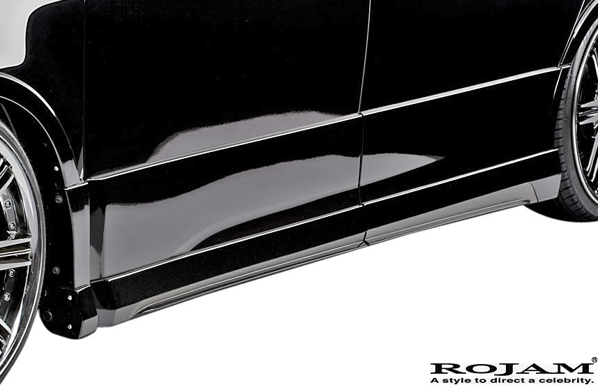 【M's】トヨタ ヴォクシー 70系 後期 (2010/5-2013/12) ROJAM IRT GENIK フルエアロ 3点キット (F+S+R/Ver.2)／／ロジャム Z・ZSグレード_画像5
