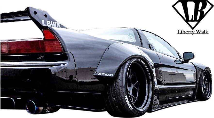 [M\'s]NSX NA1 (1990y-1997y) LB-WORKS широкий корпус полный комплект 5 пункт ||FRP производства Liberty Walk обвес Liberty walk LB Works 