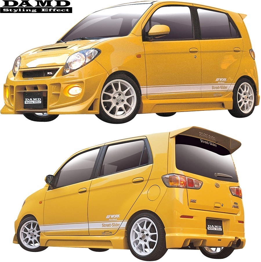 [M's] Daihatsu Max L950S/L960S (2001.11-2003.8) DAMD Aero 3-точечный комплект (F+S+R) // FRP Daihatsu Max Damed Aero Full Aero