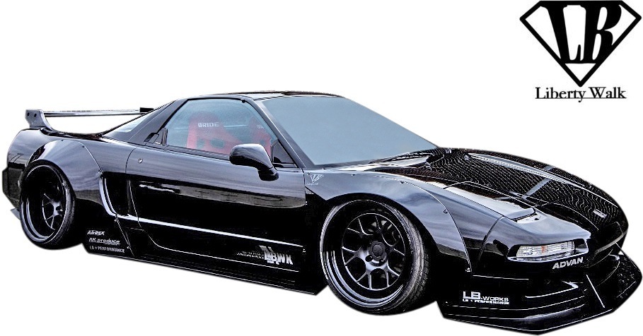 【M's】ホンダ NSX NA1 (1990y-1997y) LB-WORKS リアディフューザー／／FRP Liberty Walk エアロ リバティーウォーク LBワークス NS-X N-SX_画像8