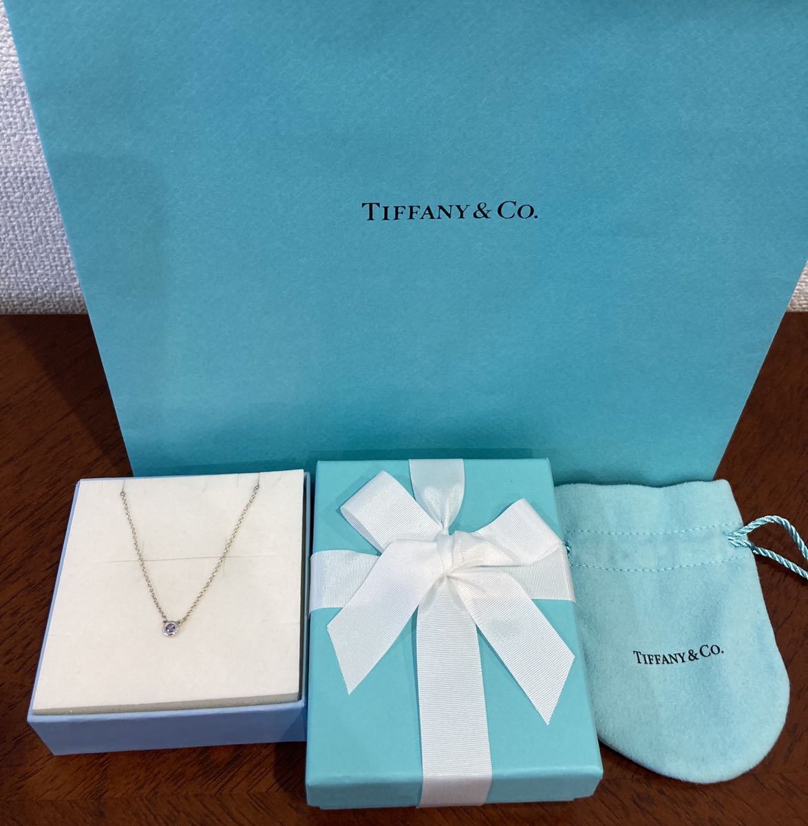 のティファ⒲ ヤフオク! 正規品 ティファニー tiffany&co ピ - 新品 未使用 ーケース