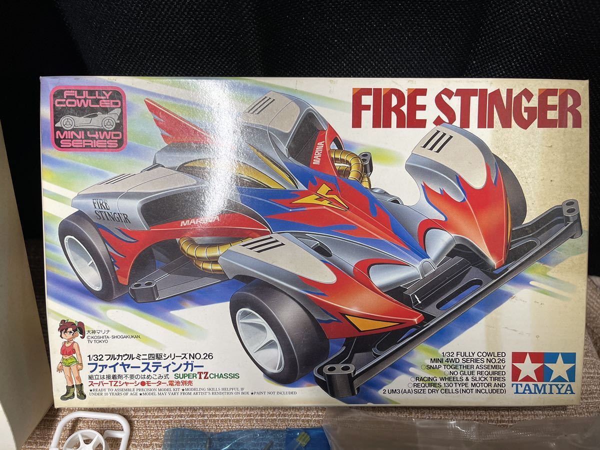未組立 タミヤ ミニ四駆 ファイヤースティンガー スーパーTZシャーシ 1/32 フルカウルミニ四駆シリーズ No.26 当時物 的詳細資料 | YAHOO!拍賣代標 | FROM JAPAN 未組立 タミヤ ミニ四駆 ファイヤースティンガー スーパーTZシャーシ 1/32 フルカウルミニ四駆シリーズ No.26 当時物 的詳細資料 | YAHOO!拍賣代標 | FROM JAPAN