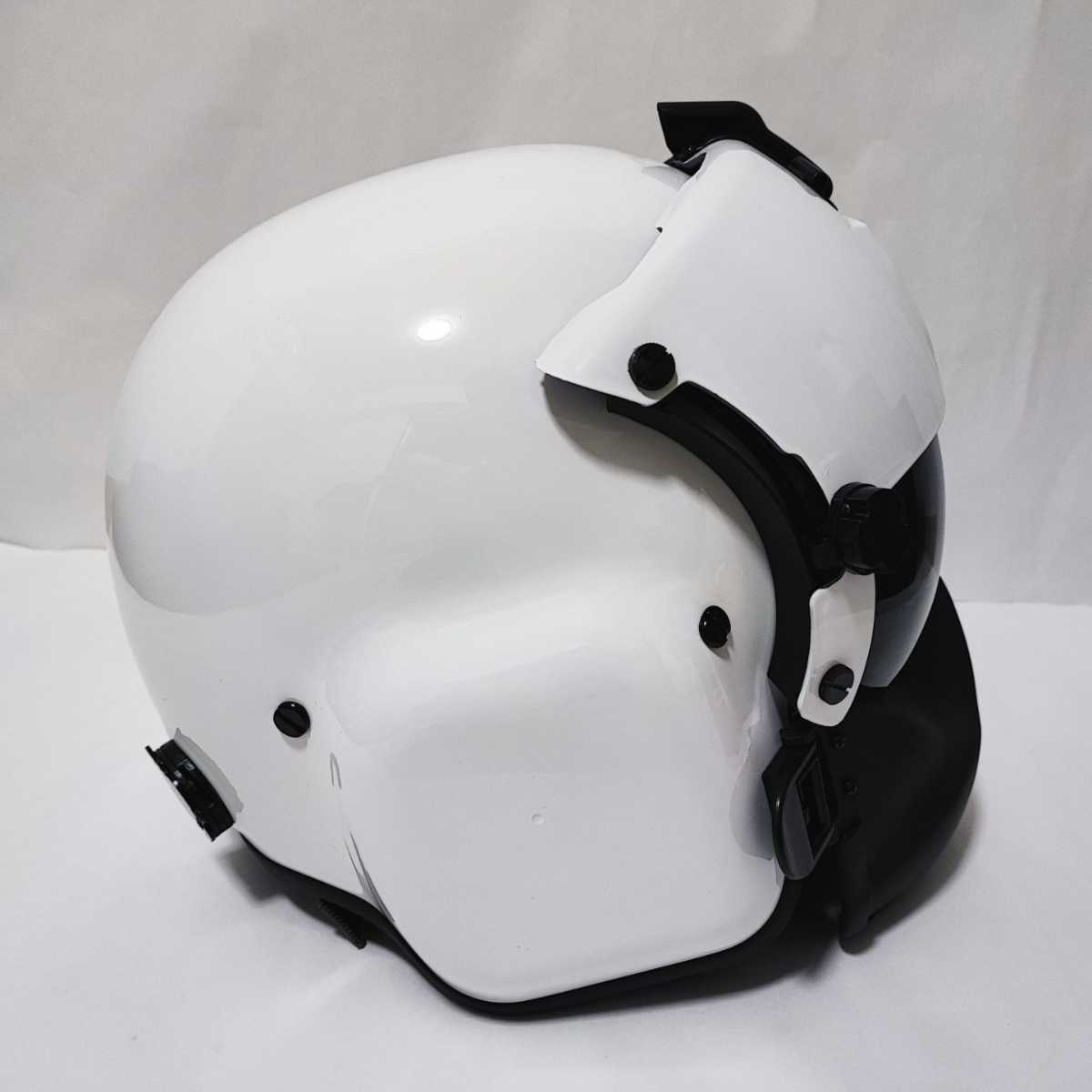 米軍 HGU-56/P パイロット 飛行士 ヘルメット ホワイト