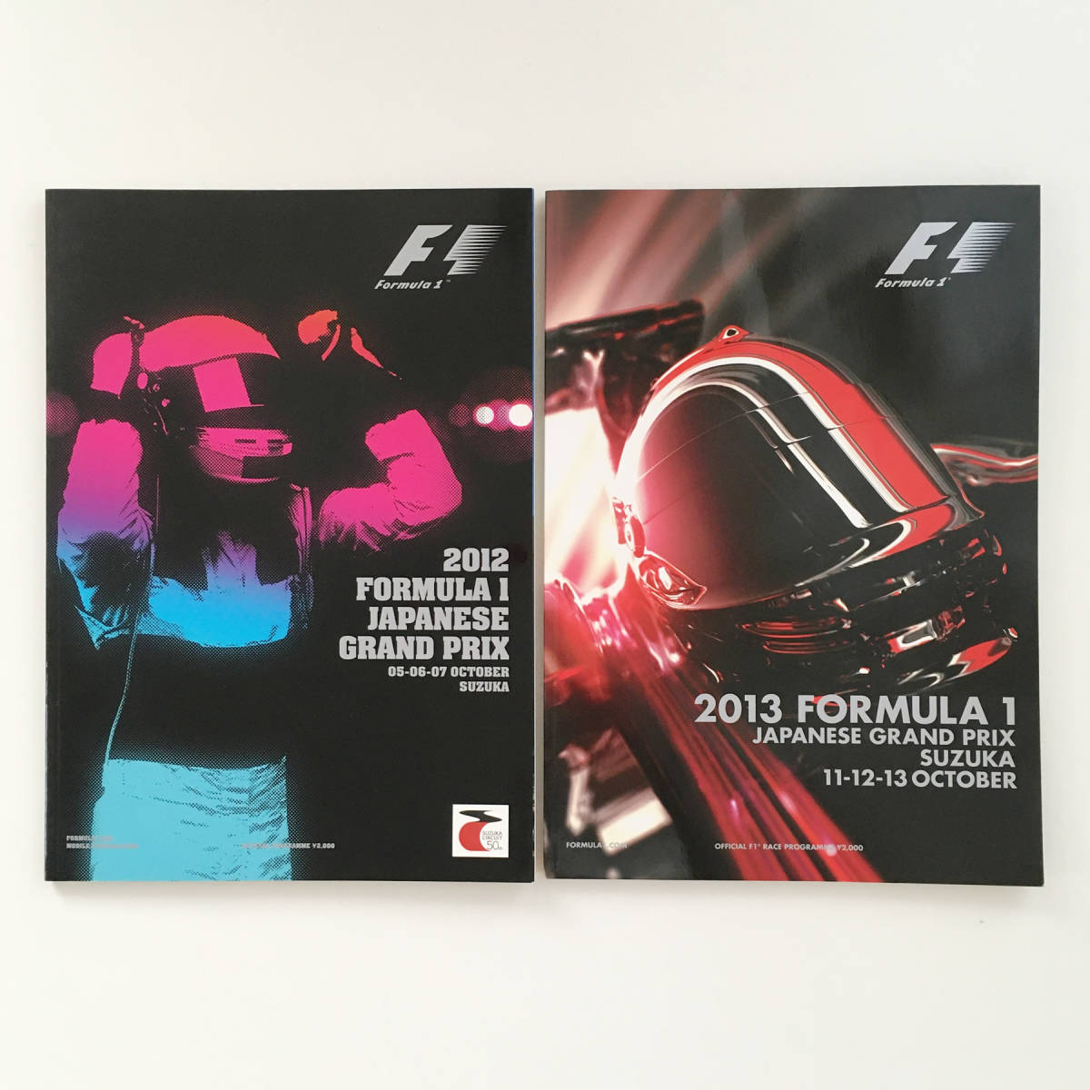 F1 日本GP 鈴鹿 公式プログラム パンフレット 2012 2013 FORMULA F1 日本GP 鈴鹿 公式プログラム パンフレット 2012 2013 FORMULA