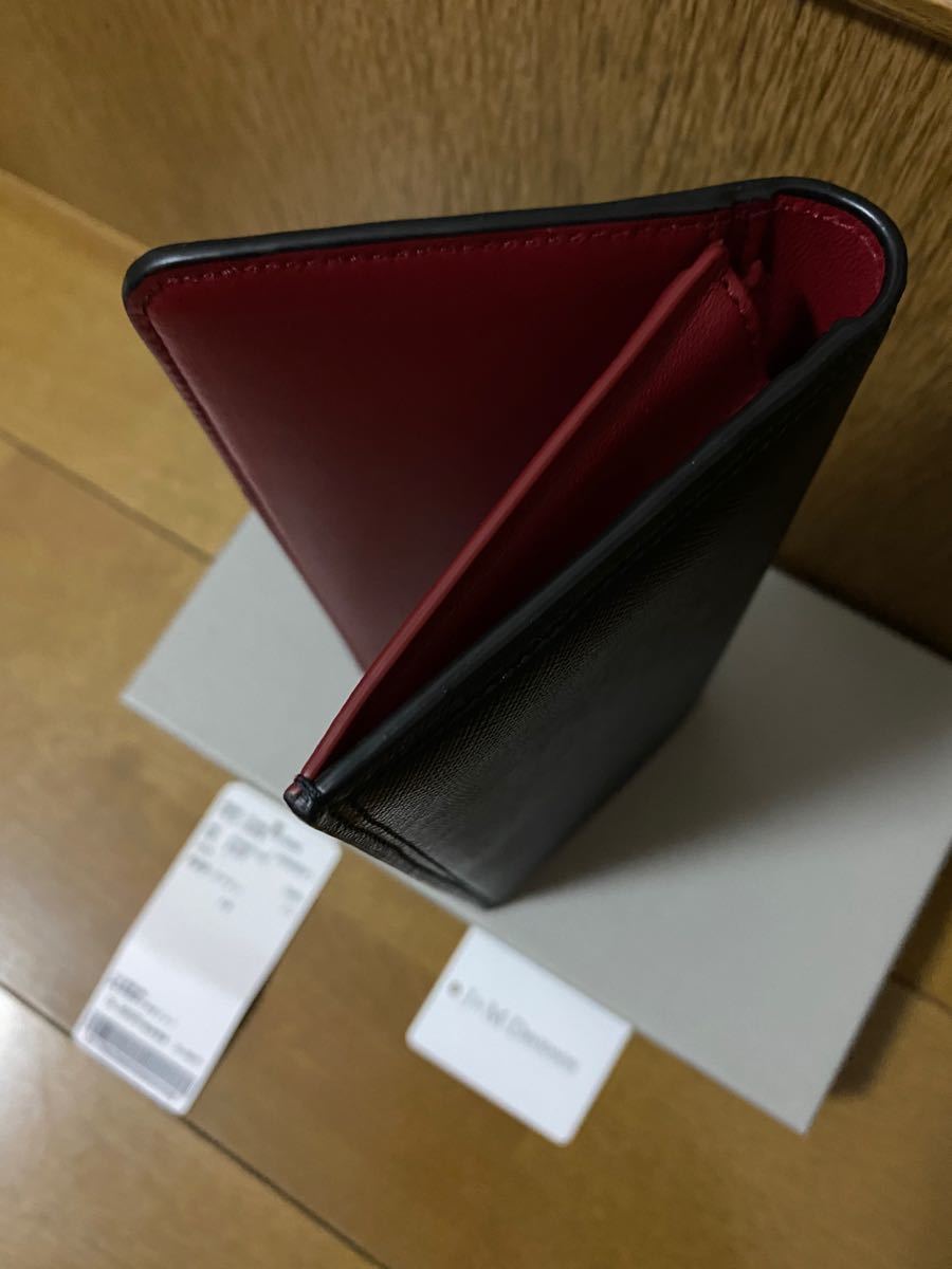 未使用 J&M DAVIDSON デヴィッドソン 長財布 定番 型押し サフィアーノ