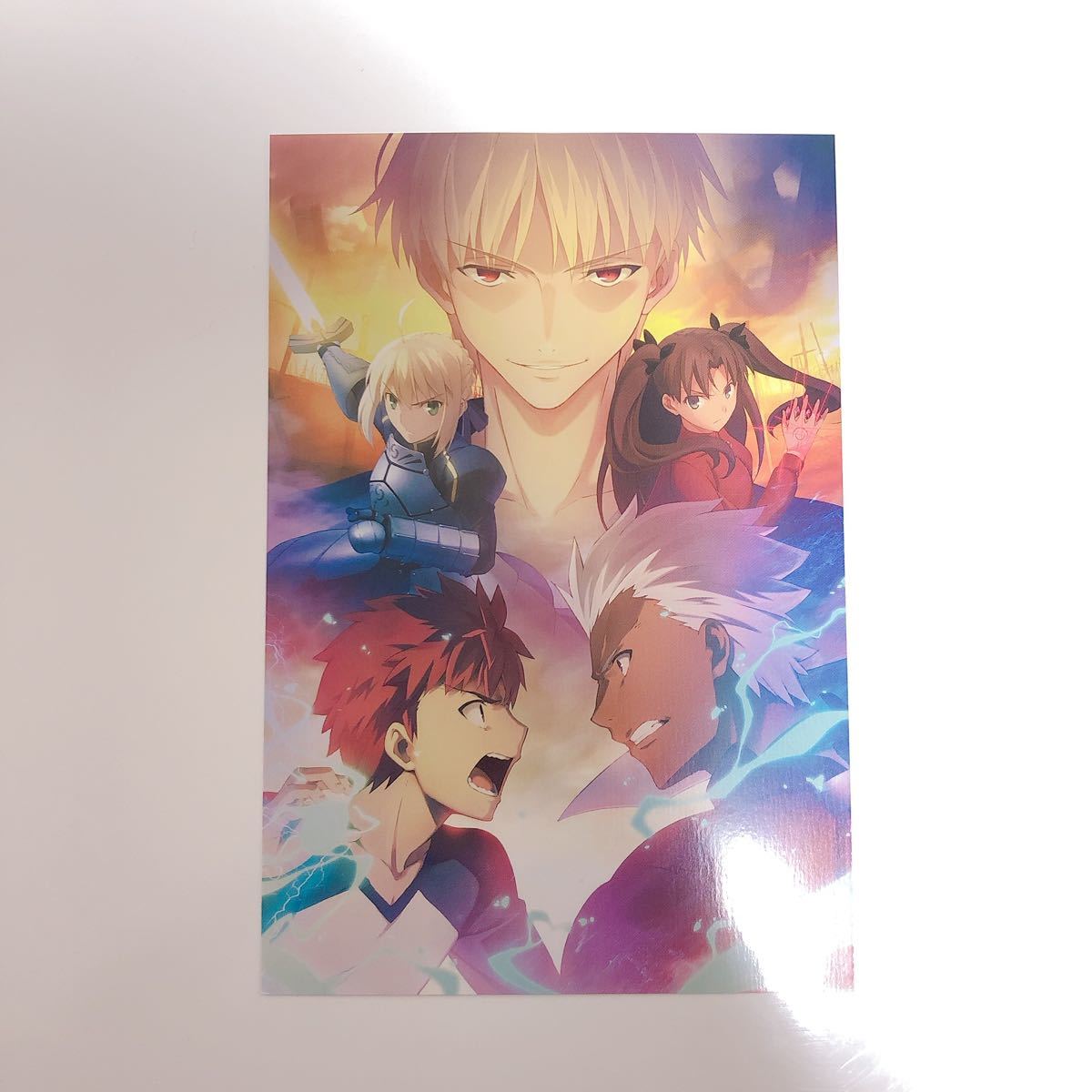 Fate/staynight展 ポストカード Fate展 描き下ろしイラスト