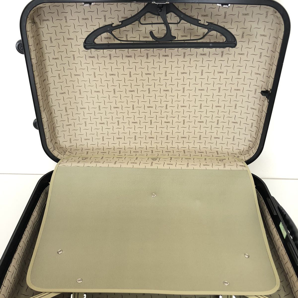 FIDELE スーツケース トランク キャリーケース 大容量 ロック 鍵