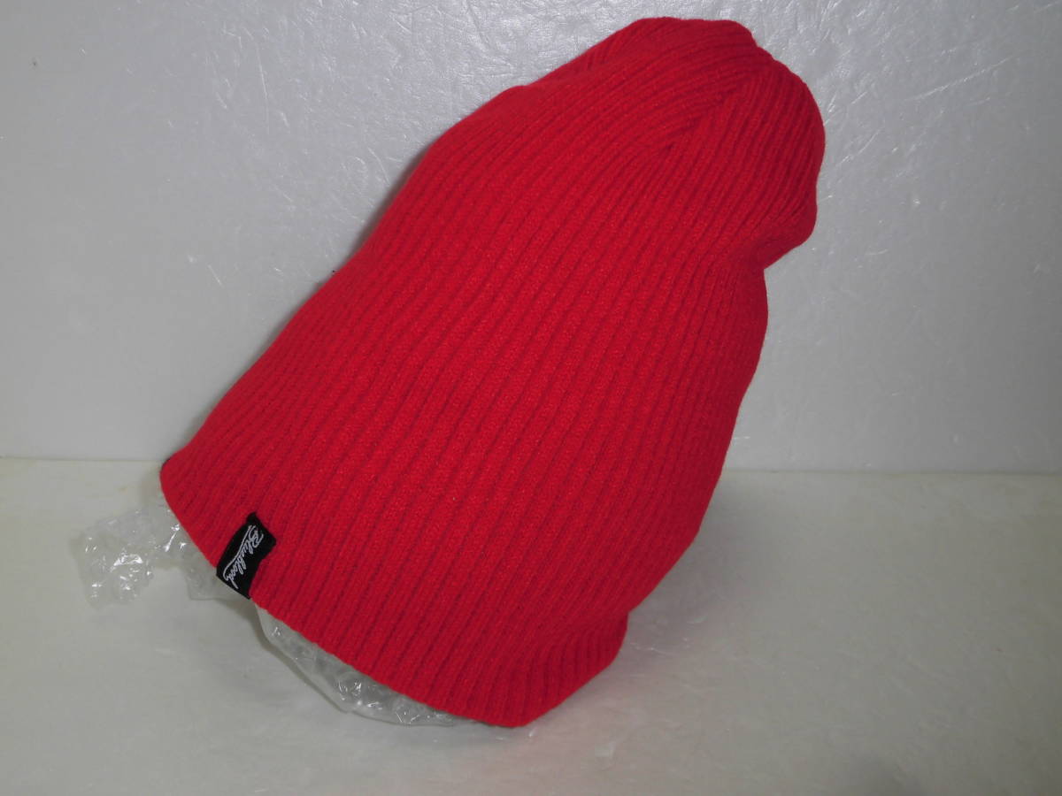  unused regular price 3990 jpy BlueBlood knit cap red ( Beanie cap hat ) reversible? Blue blood goldwin 