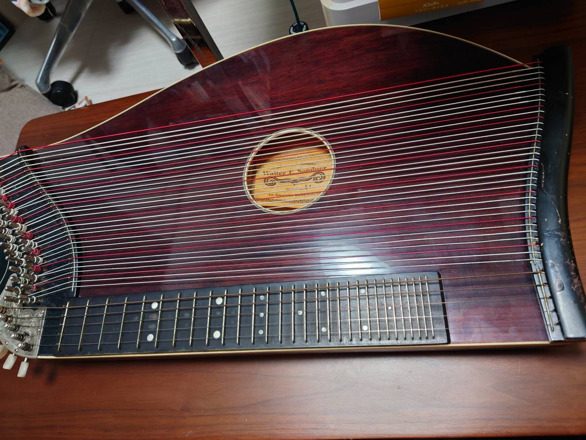 ドイツ民族楽器 チター(ツィター)38弦 Konzertzither Walter E