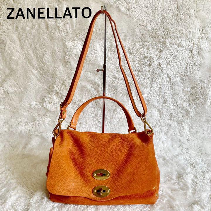 美品】ZANELLATO ザネラート POSTINA ポスティーナS 2way ショルダー