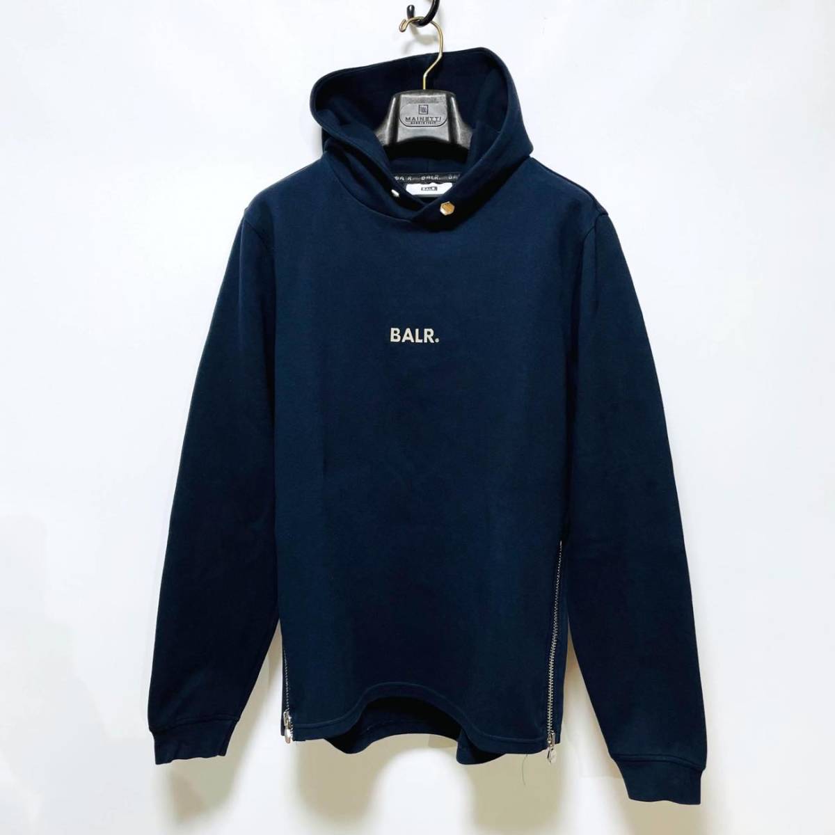 BALR. ボーラー メタルロゴ スウェット セットアップ パーカー M 定価