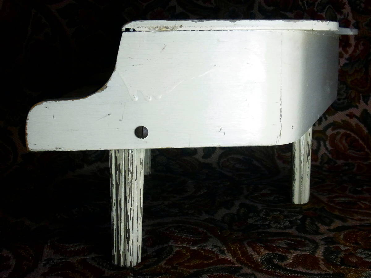 貴重 50' Michelsonne PARIS ミシェルソンヌ 25鍵 木製鍵盤のグランドピアノ 柔らかい音 フランスビンテージ・トイピアノ 西洋骨董