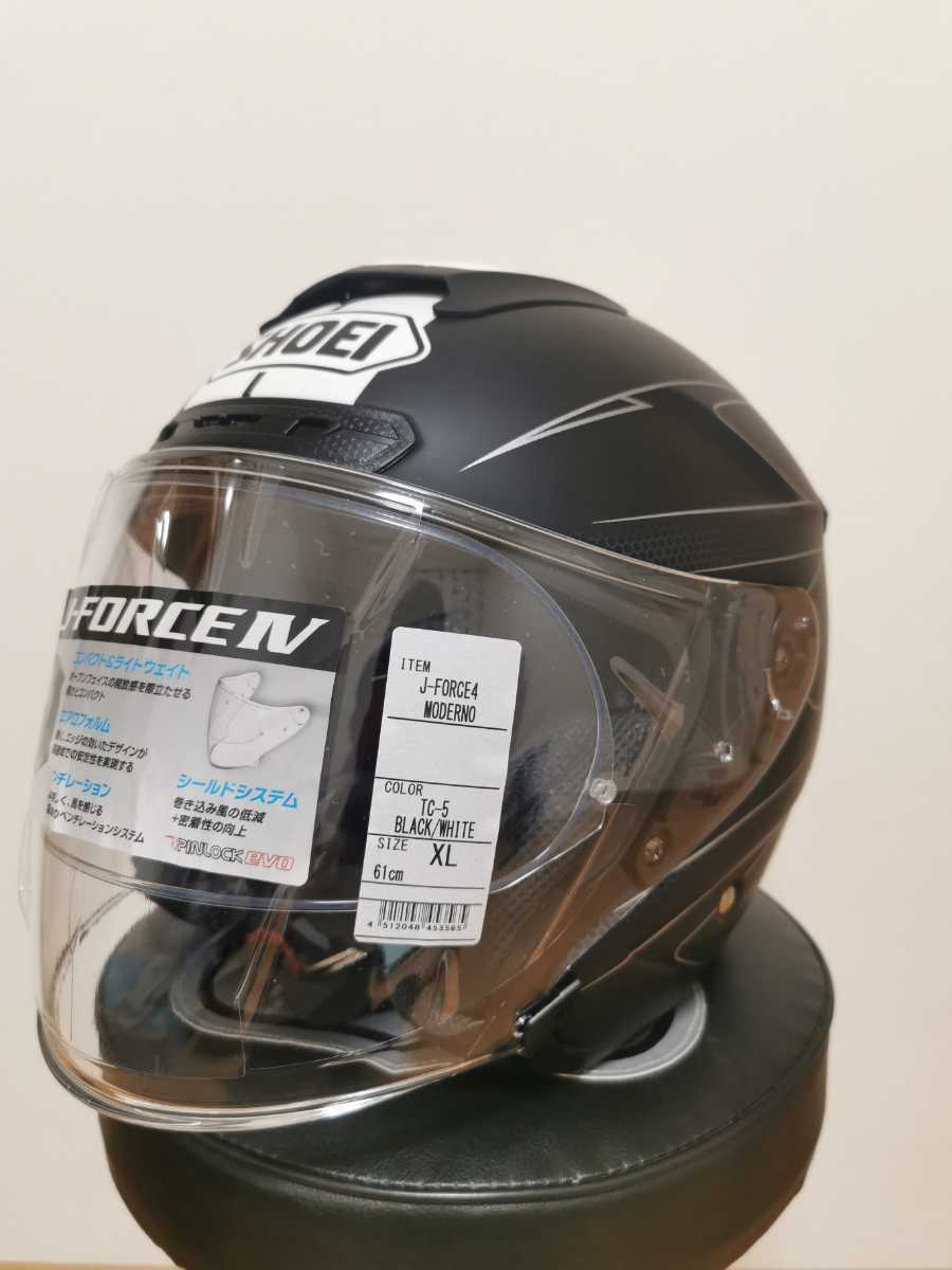 SHOEI J-FORCE4 MODERNO サイズXL ジェットヘルメット