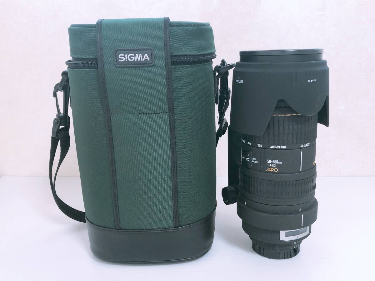 Sigma シグマ (ニコン用レンズ) EX HSM 50-500mm 1:4-6.3 APO 一眼レフ