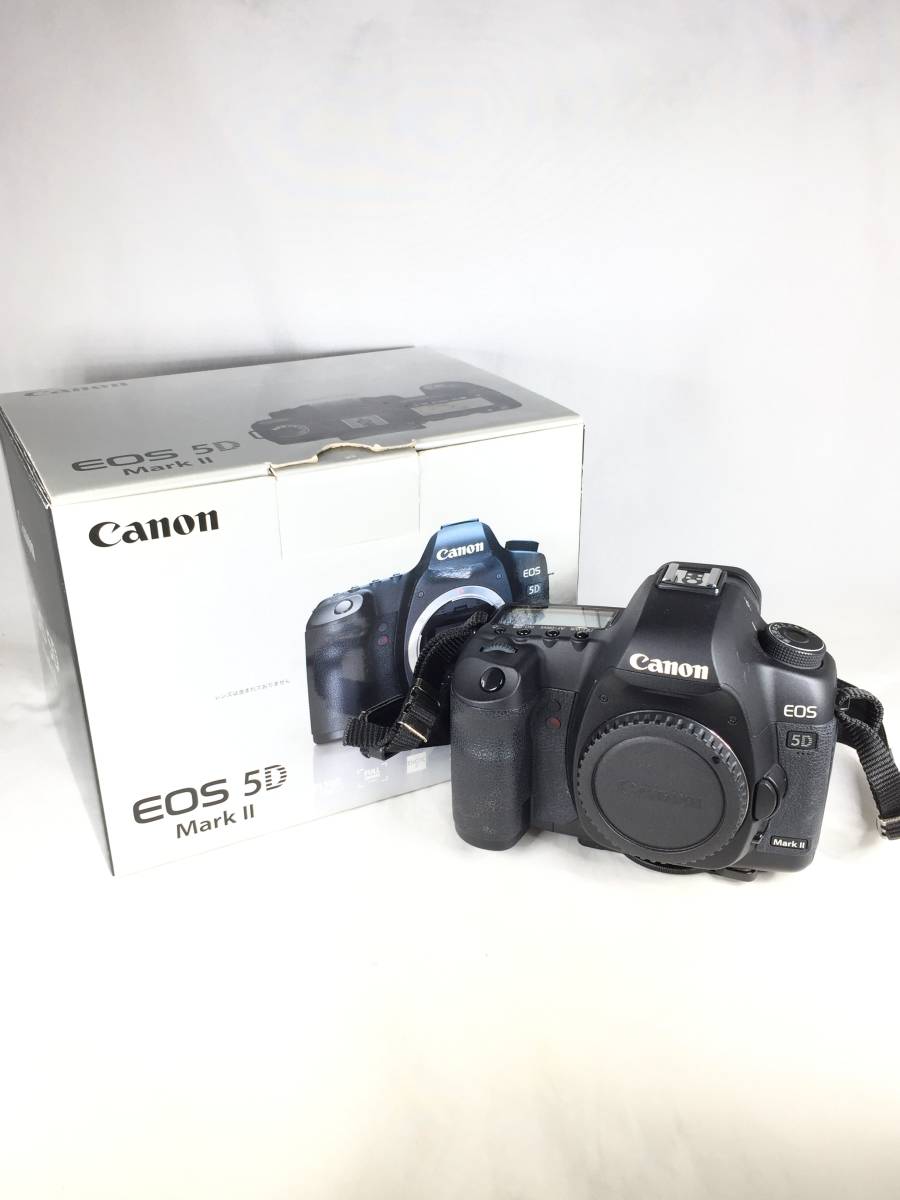 品】Canon キヤノン EOS 5D Mark II 一眼レフ デジタルカメラ 箱・付属