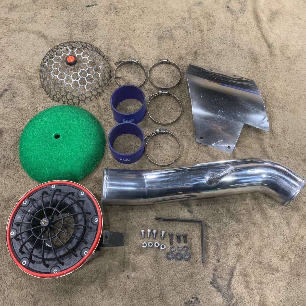 [ beautiful goods * use period little ]HKS Z33 Racing Suction kit Fairlady Z VQ35DE peeling ... air cleaner . mushrooms air cleaner 