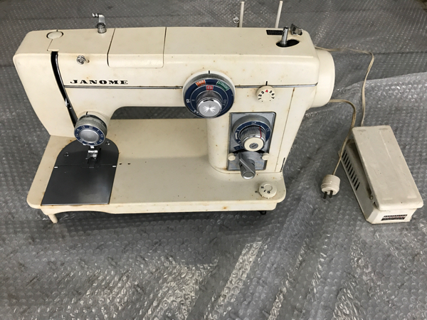 Janome sewing machine Model.801: Real Yahoo auction salling