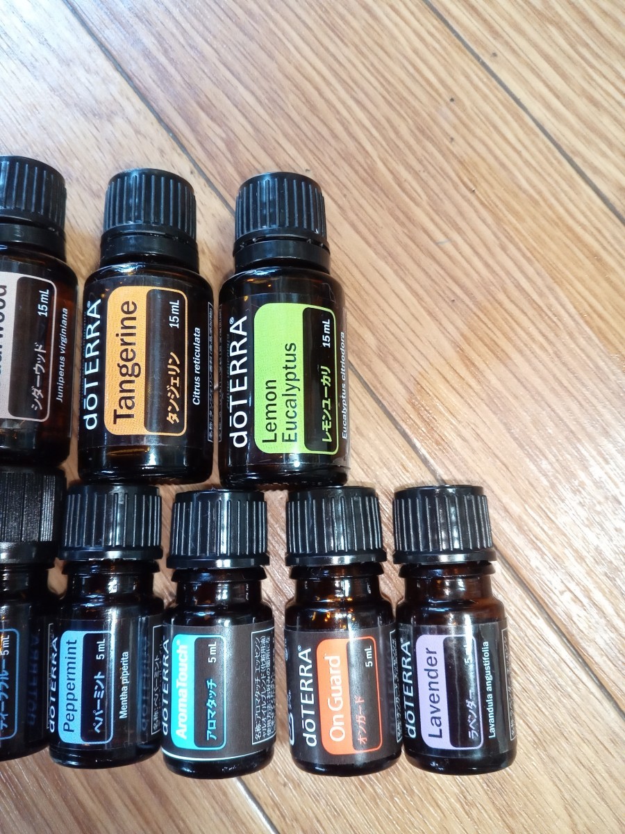 ケロンパ様専用doTERRA ドテラ エッセンシャルオイル 精油 アロマオイル 100％天然オイル 癒やし リラックス 計16点