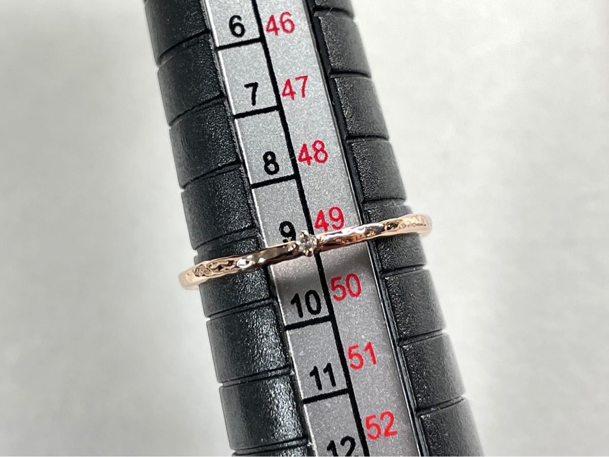 ete エテ K10 PG ピンクゴールド ペア クラフト ダイヤモンド ete エテ K10 PG ピンクゴールド ペア クラフト ダイヤモンド