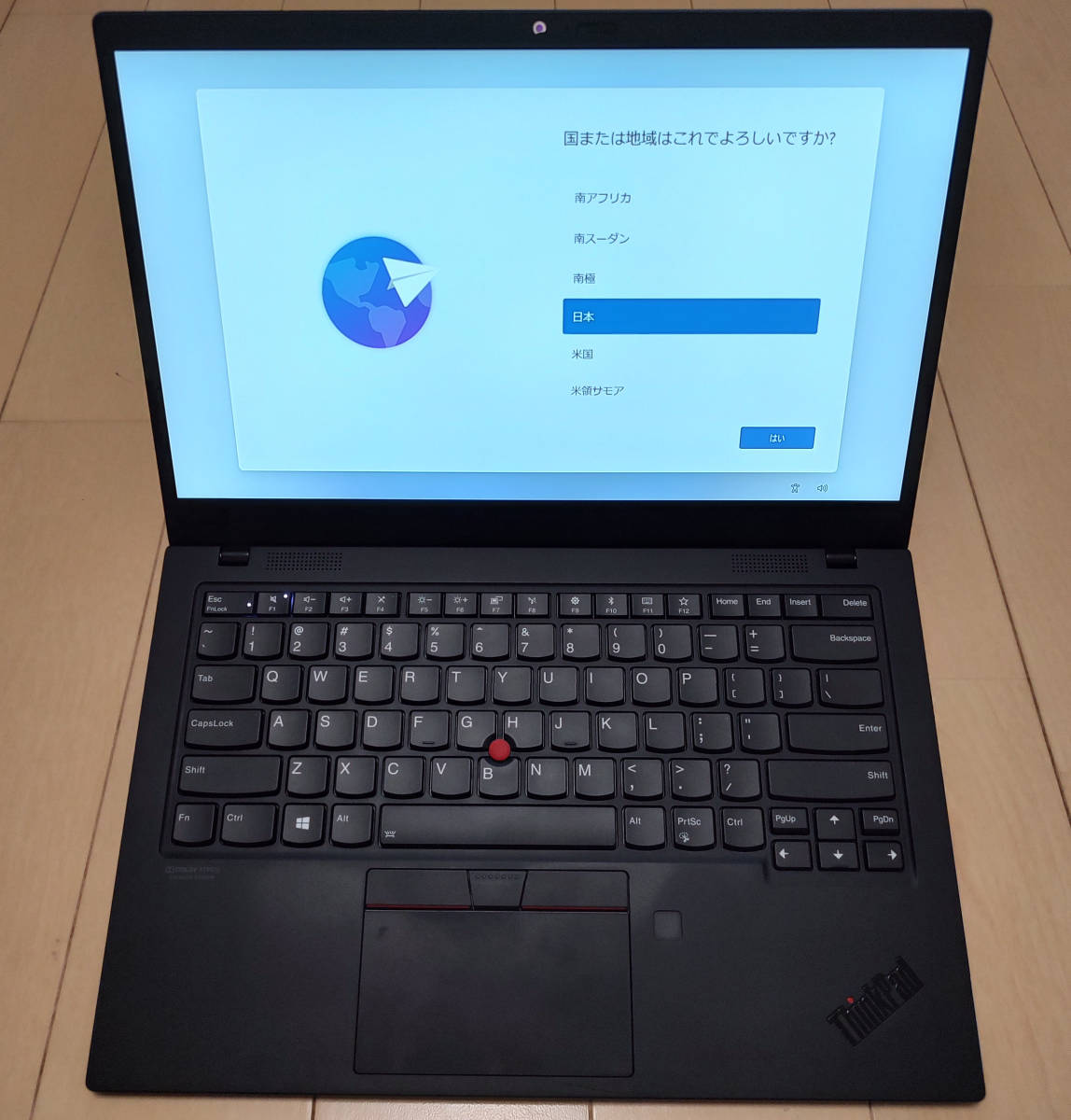ThinkPad X1 Carbon 7th Core i7-10510U WQHD(2560x1440)ディスプレイ