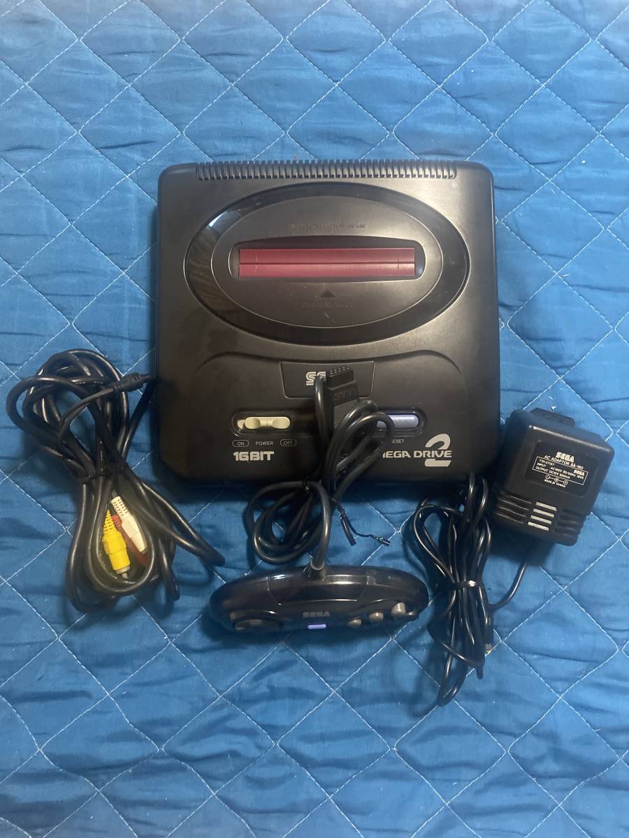 SEGA メガドライブ2 動作確認済み カセット付き 箱説明書有り www.bwm