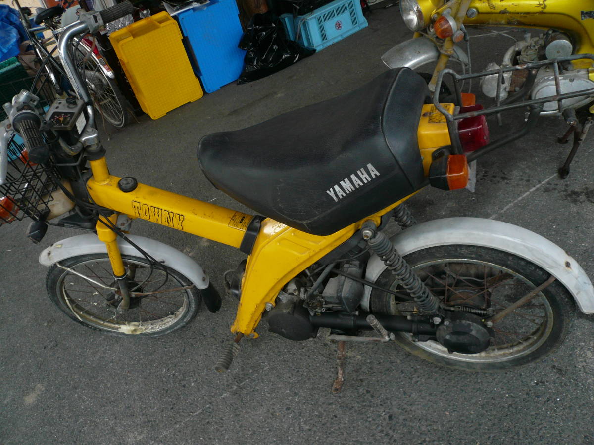 「■ヤマハ■YAMAHA TOWNY（MJ50）1980年製　バイク50cc　＃昭和レトロ＃当時物　■引取限定」の画像2